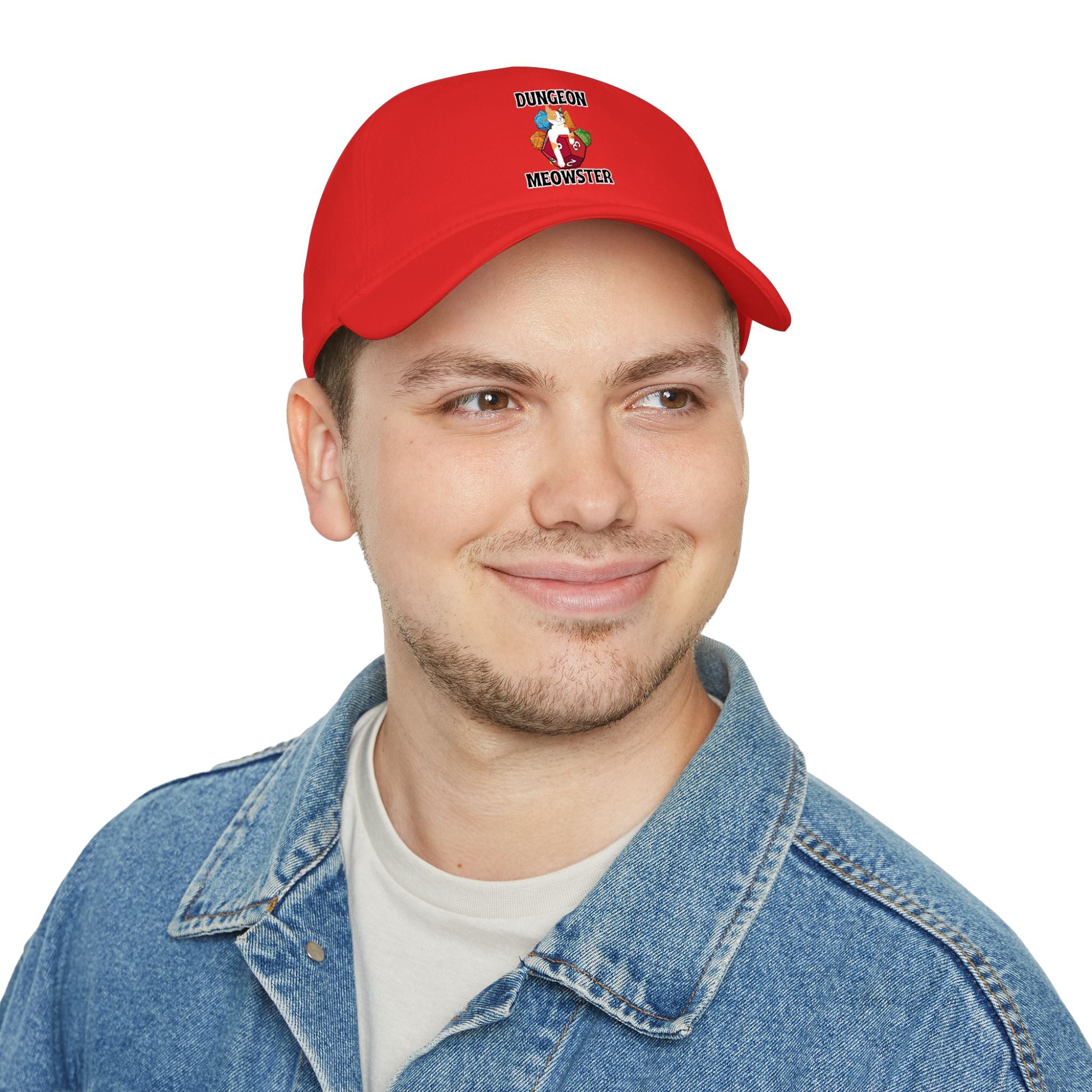 Dungeon Meowster Low-Profile Baseball Cap