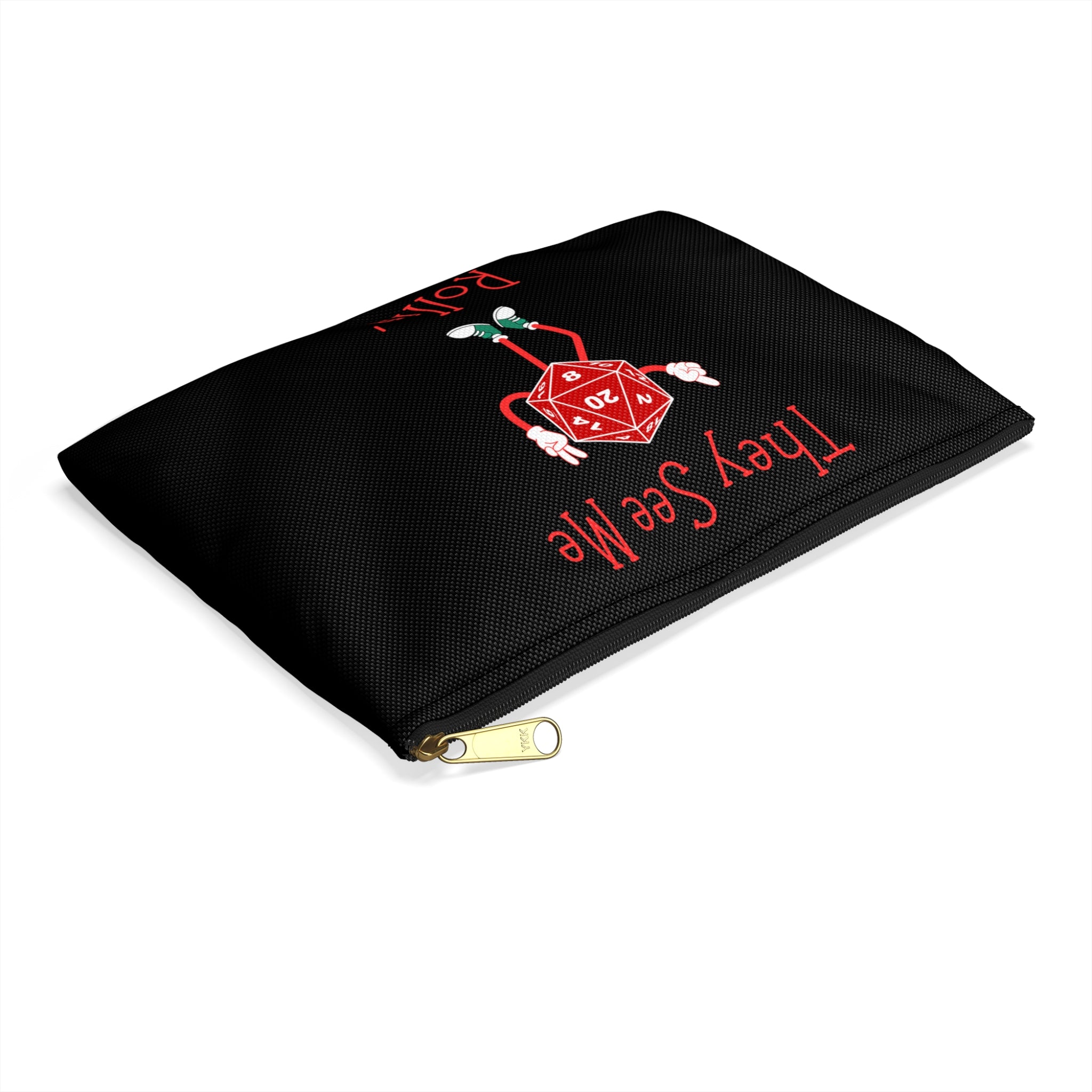 D20 'They See Me Rollin'' Dice and Mini's Accessory Pouch