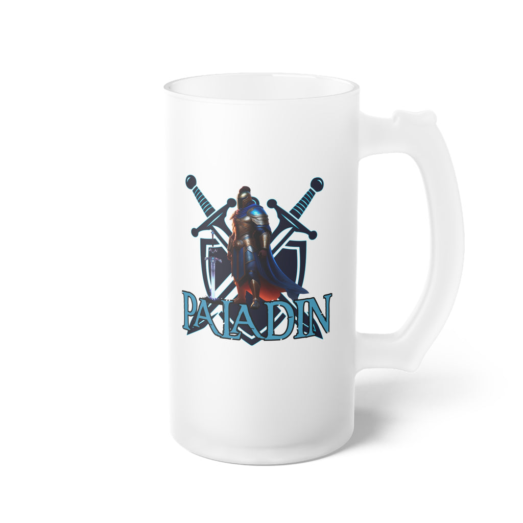 Frosted Paladin Beer/ Mead Mug — D&D Class Paladin  Beer Stein