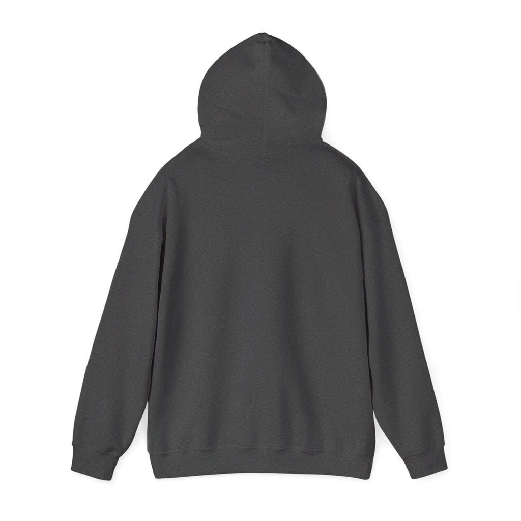 Dragon Holding D20 Hoodie — Gold Line Art Graphic Sweatshirt