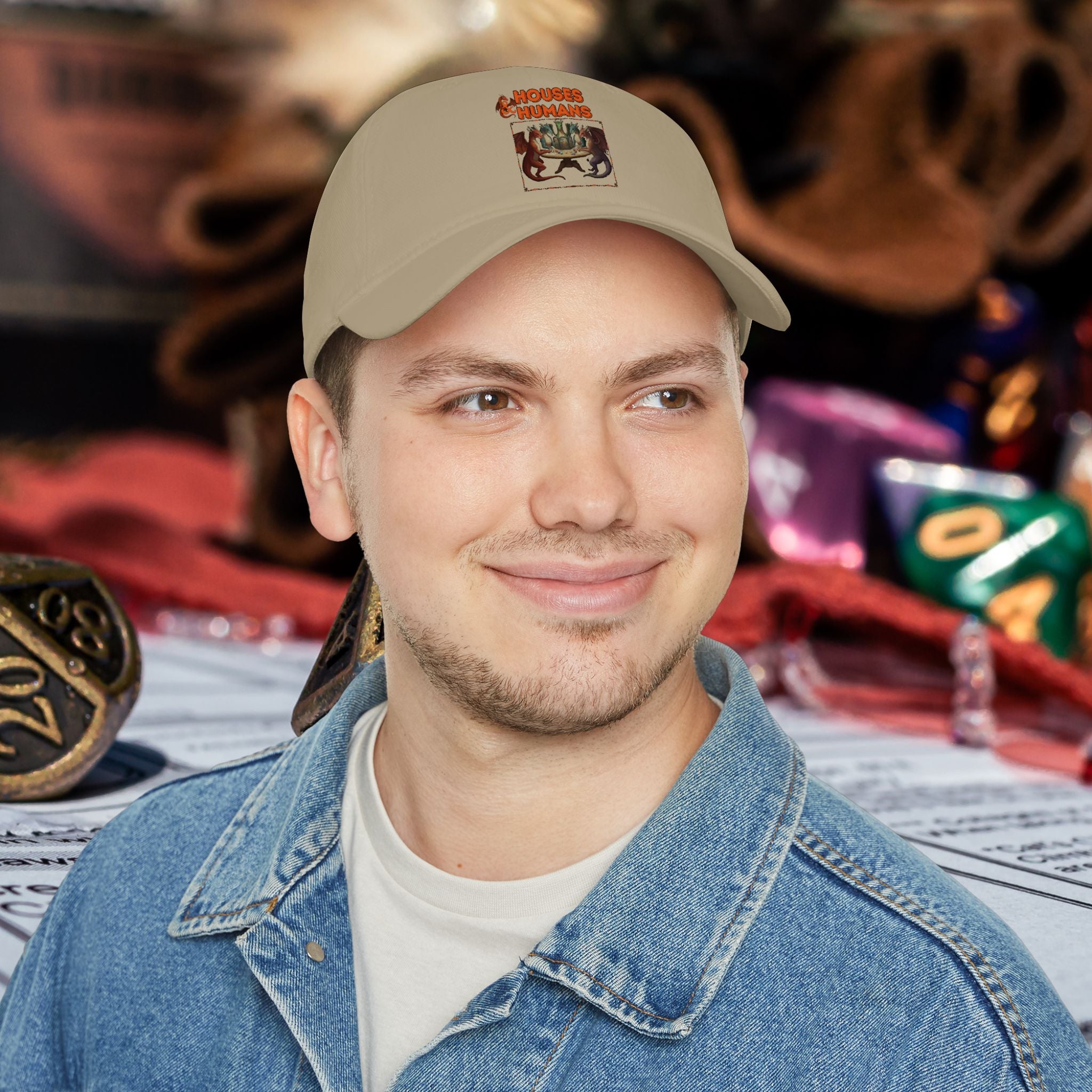 Houses & Humans D20 Dice Baseball Cap