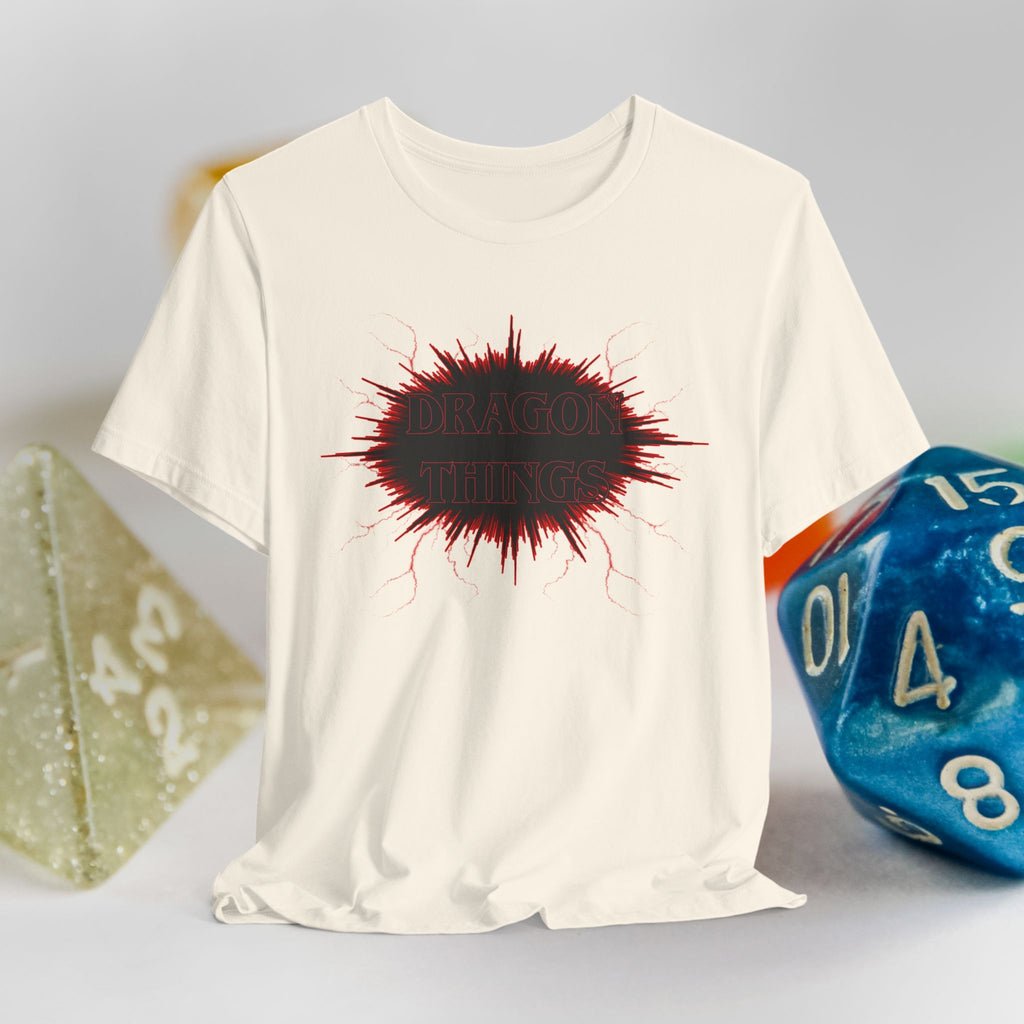 Dragon Things T-Shirt — Graphic (RPG Dice Gamer Tee)