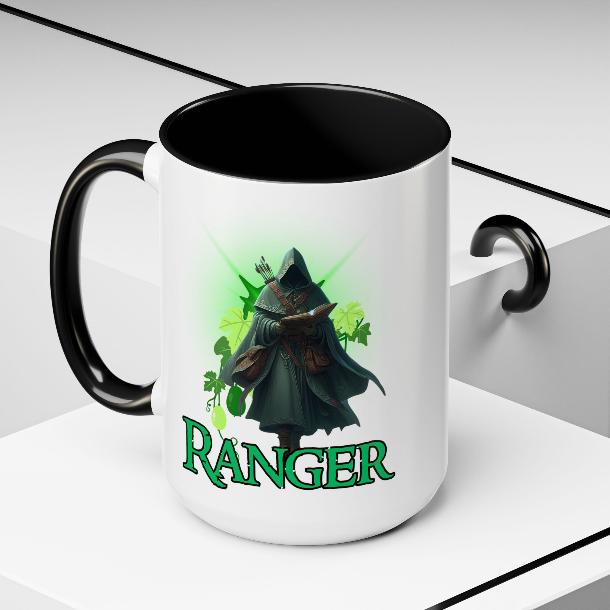 Ranger Coffee Mug — Dungeons & Dragons Inspired Accent Mug (15oz)
