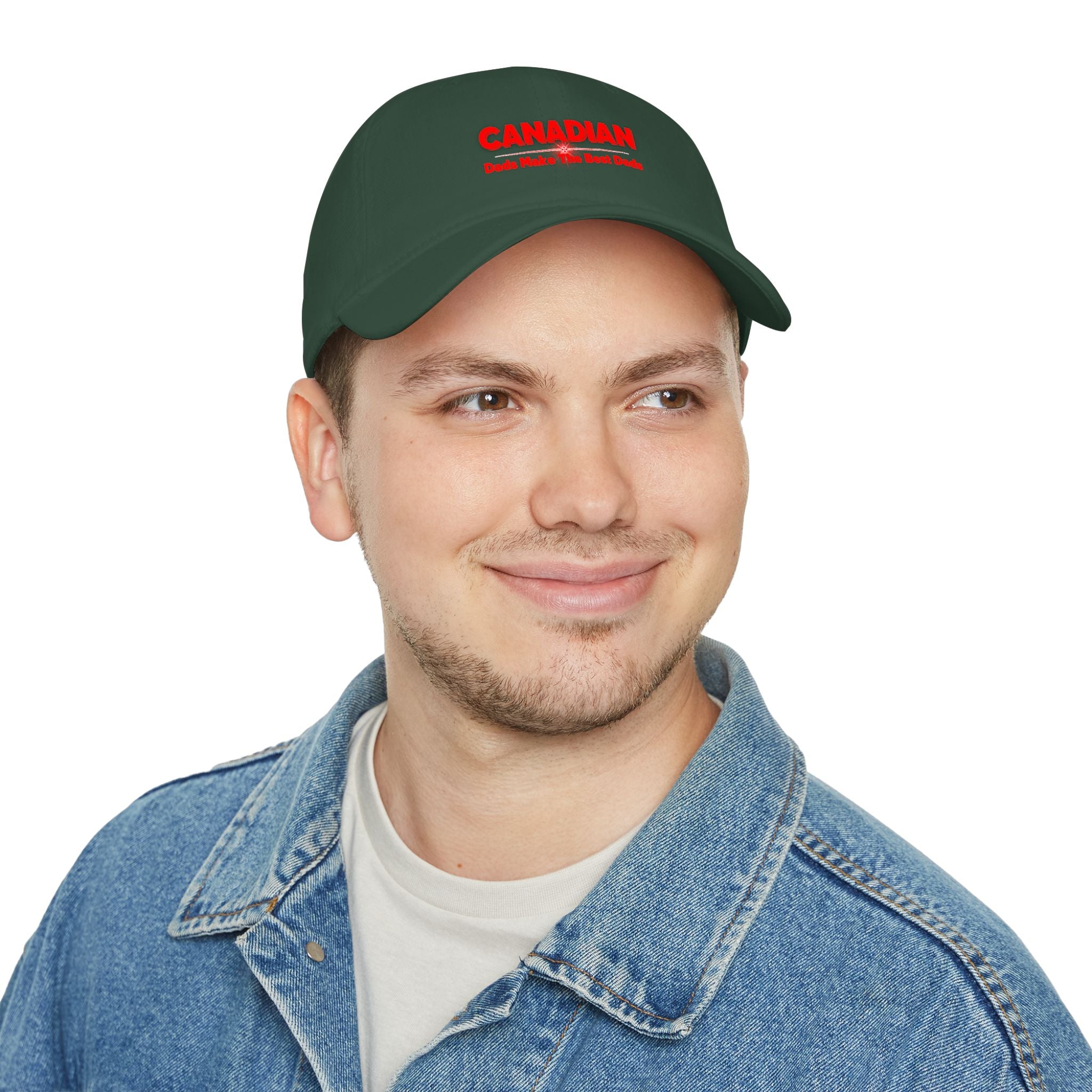 Canadian Dads Make The Best Dads-Low Profile Baseball Cap