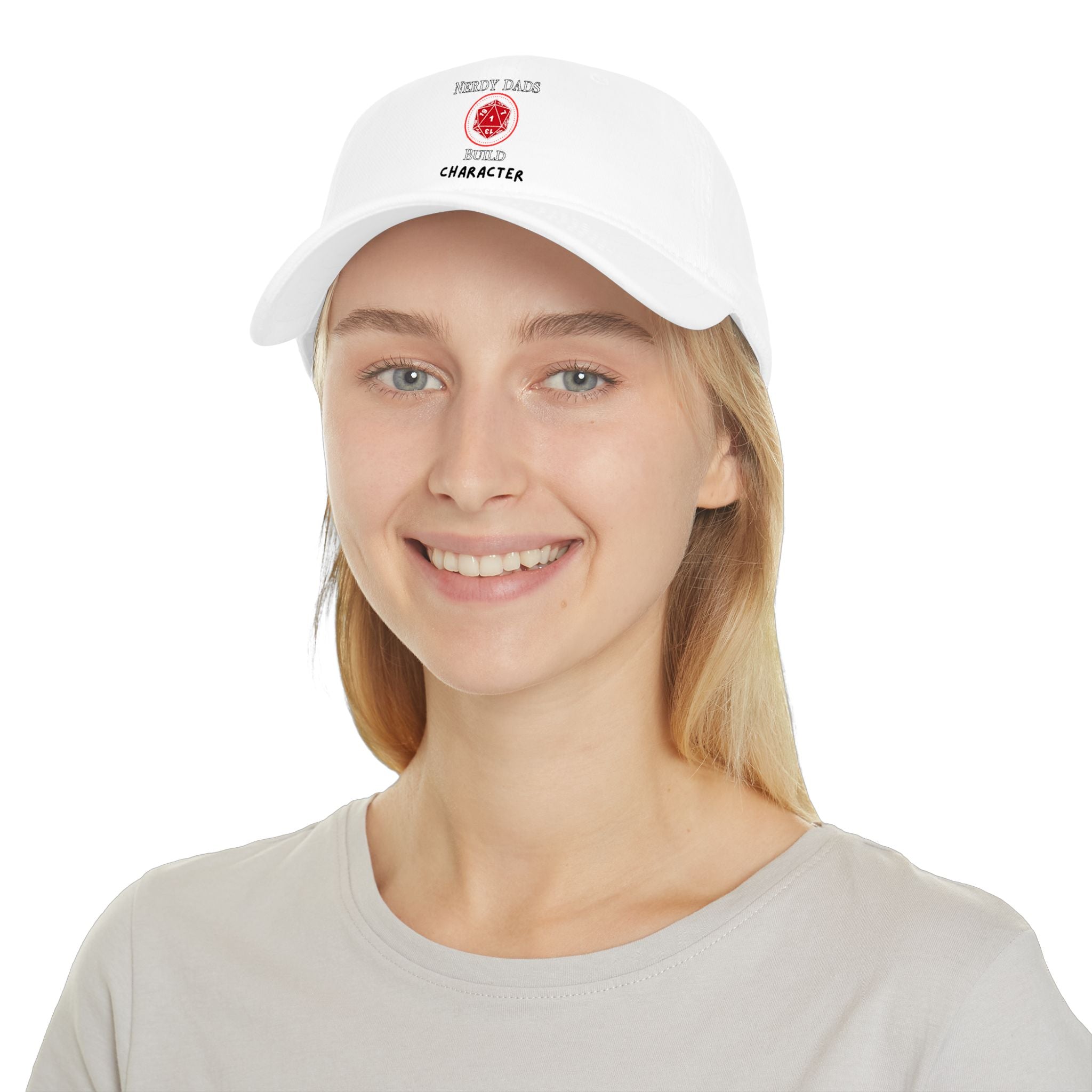 Nerdy Dads Build Characters Baseball Cap